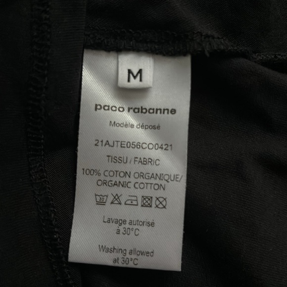 PACO RABANNE graphic cropped tee - Picture 6 of 10